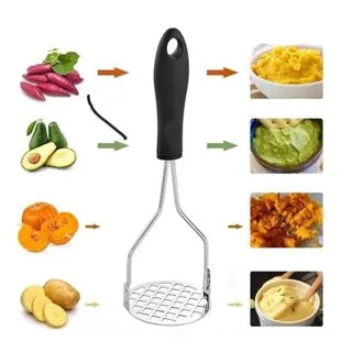 Espremedor De Batata Inox Legumes Feijão