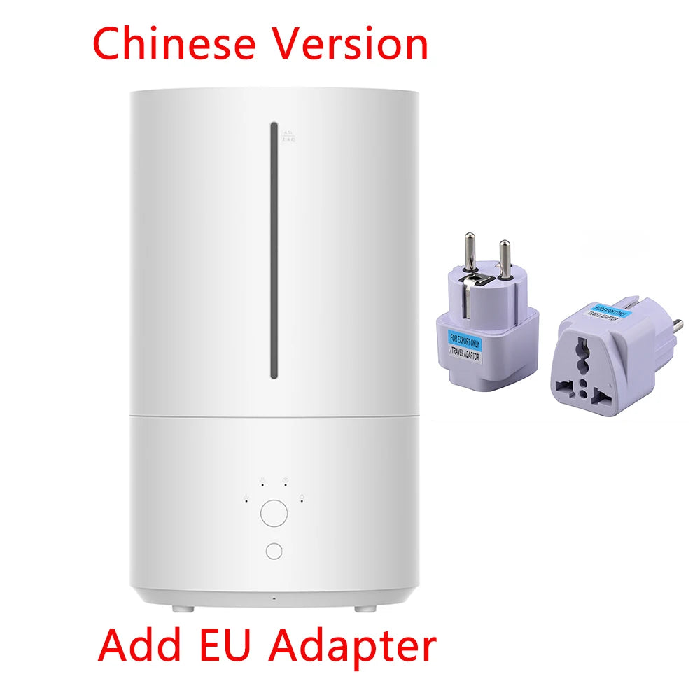 XIAOMI MIJIA Smart Antibacterial Humidifier 2 For Home 4.5L UVC 99.9% Sterilization Air Humidifier Aroma Essential Oils Diffuser