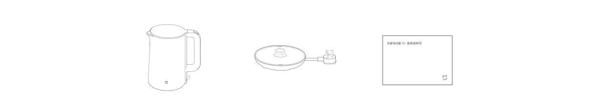 XIAOMI MIJIA Electric Kettle S1,1800W High Power,4 Safety Protection,Electric Pot Kettle 220V,1.7L High Capacity,Easy Cleaning
