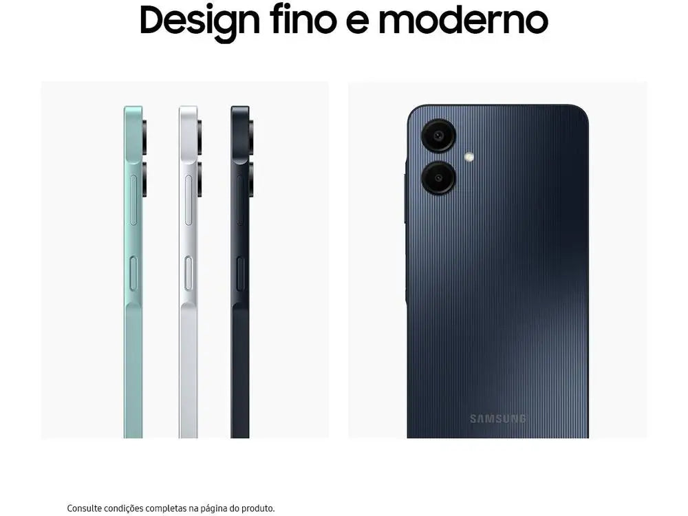 Smartphone Samsung Galaxy A06 128GB 4GB RAM Dark Blue 6,7 "Camera. Double + 8MP Selfie