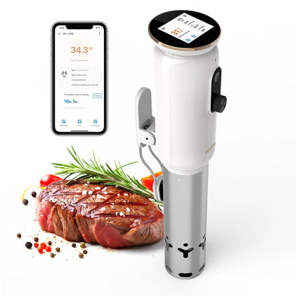INKBIRD WiFi Sous Vide Machine ISV-101W 1000W Sous Vide Cooker 3D Water Circulation Heating with App Preset Menus For Cooking