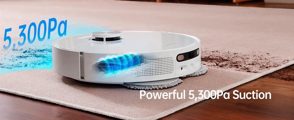 dreame L10s Ultra Robot Vacuum, Auto Mop Cleaning and Drying, Self-Refilling and Self-Emptying, 5300Pa, AI Navigation,Alexa