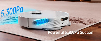 dreame L10s Ultra Robot Vacuum, Auto Mop Cleaning and Drying, Self-Refilling and Self-Emptying, 5300Pa, AI Navigation,Alexa