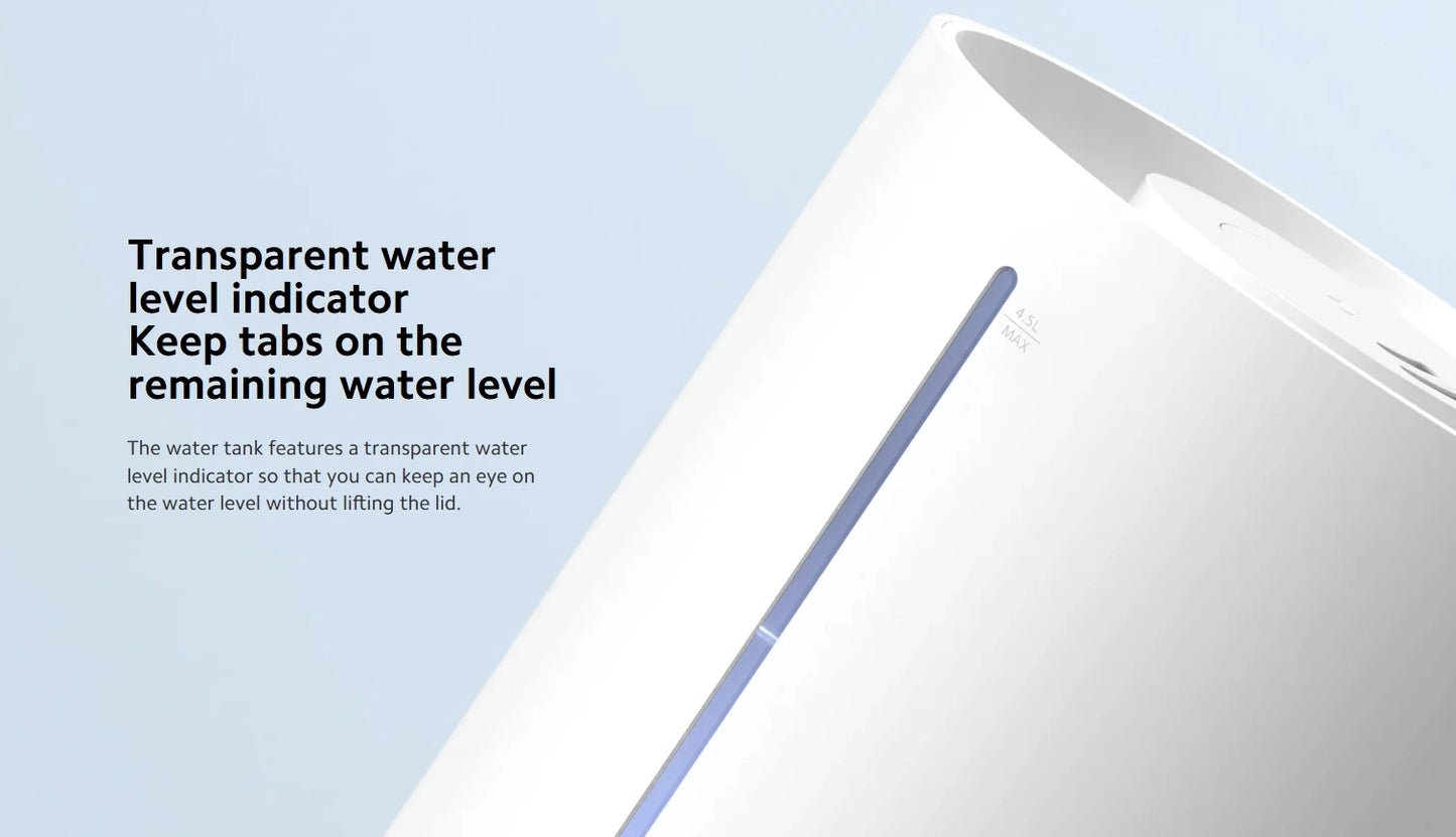 XIAOMI MIJIA Smart Antibacterial Humidifier 2 For Home 4.5L UVC 99.9% Sterilization Air Humidifier Aroma Essential Oils Diffuser