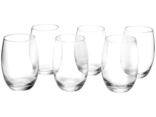 Nadir Glass Set 6 Pieces 465ml
