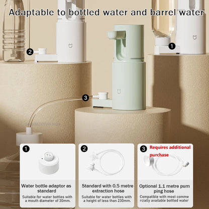 Xiaomi Mijia Portable Instant Hot Water Dispenser Office Home Desktop Electric Kettle Thermostat Portable Water Pump Fast heatin