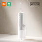 Xiaomi Mijia Portable Oral Irrigator,4 Mode 200ML Rechargeable Flossers IPX7 Waterproof Portable Cordless Teeth Cleaning Machine