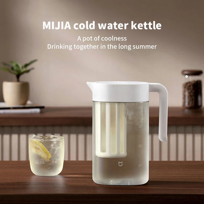 Xiaomi Mijia Large Capacity Cold Water Kettle Iced Beverage Dispenser Refrigerator Cold Juice Drink High Quality Storage Tank