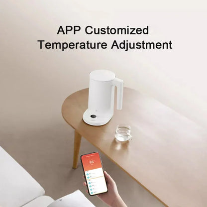 XIAOMI MIJIA Thermostatic Electric Kettles 2 Pro,Tea Kettle for Hot Water, Coffee & Tea,1.7L,With Auto Shut-Off,220V,CN Version