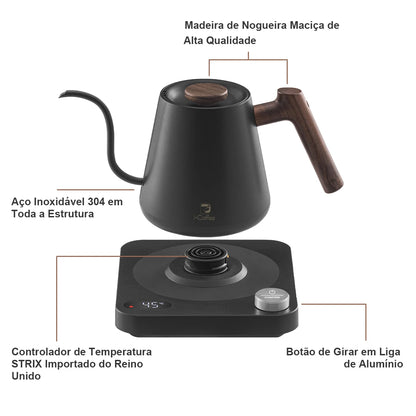 Smart Gooseneck Electric Kettle, Constant Temperature Pot, Hand-Made Coffee Pot 600ML,900W