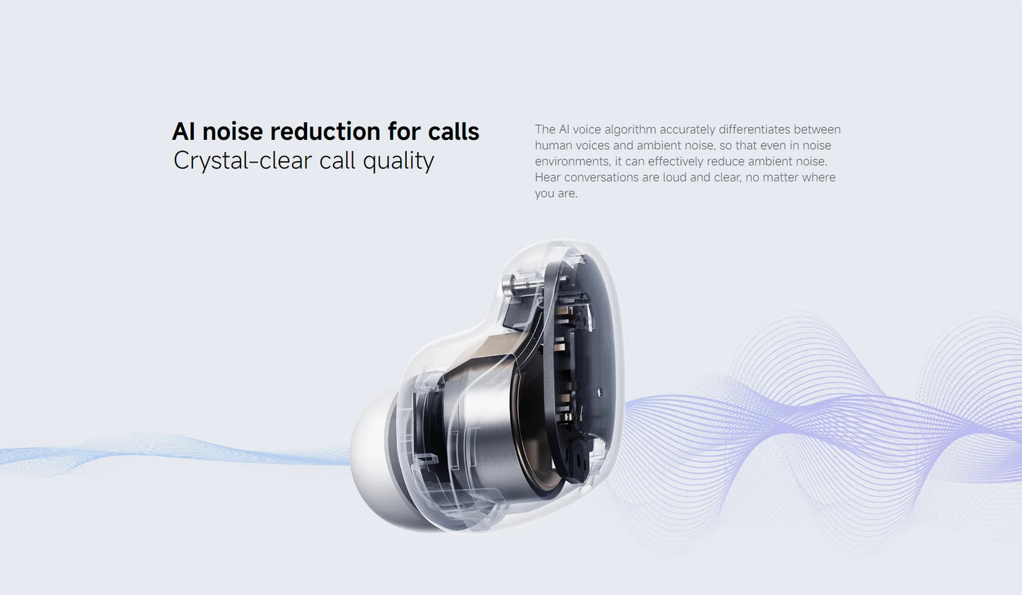 Xiaomi Redmi Buds 6 Play Earphone Touch Control Noise Reduction 36-Hour Battery Life Bluetooth Wireless Sport Headphone