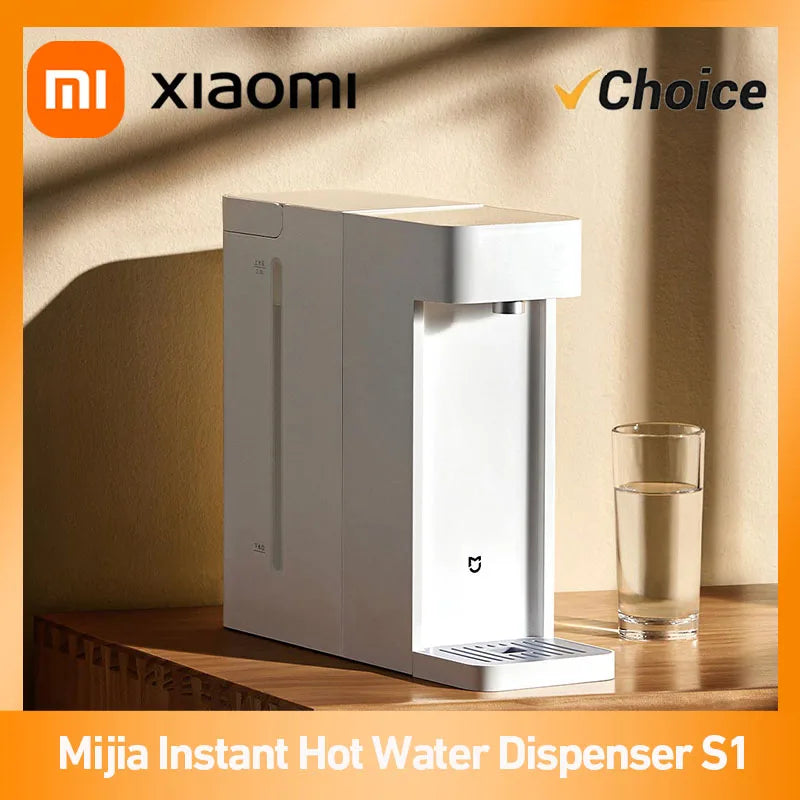 XIAOMI Mijia Instant Hot Water Dispenser S1 3L Quick Heating Water Heated Dispenser Thermostat Desktop Water Pump Home Office
