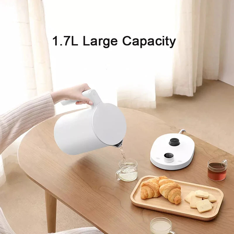 XIAOMI MIJIA Thermostatic Electric Kettles 2 Pro,Tea Kettle for Hot Water, Coffee & Tea,1.7L,With Auto Shut-Off,220V,CN Version