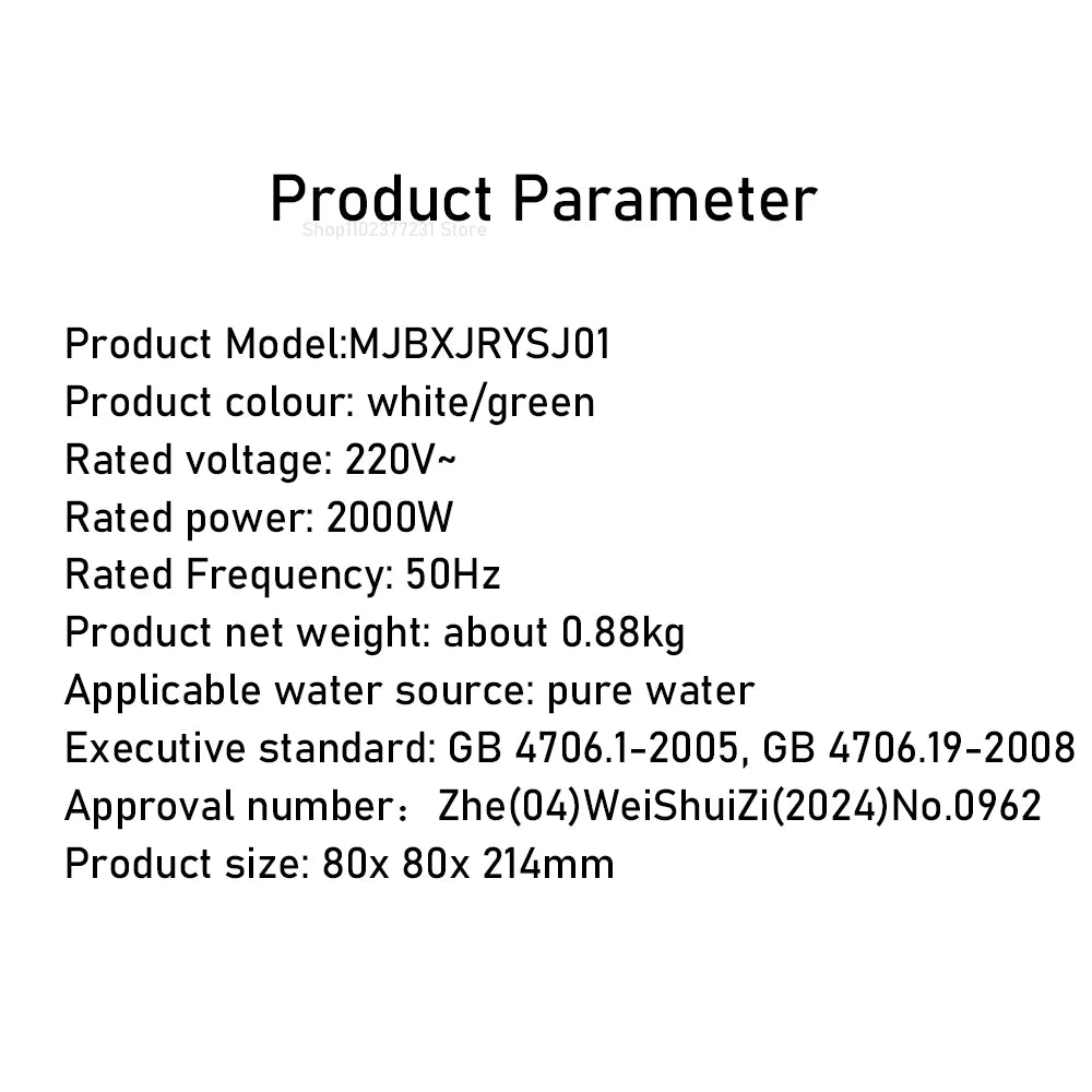 Xiaomi Mijia Portable Instant Hot Water Dispenser Office Home Desktop Electric Kettle Thermostat Portable Water Pump Fast heatin