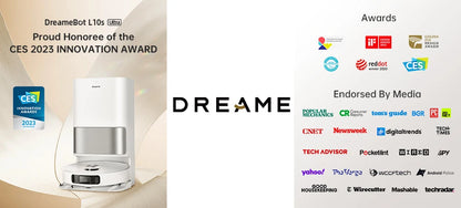 dreame L10s Ultra Robot Vacuum, Auto Mop Cleaning and Drying, Self-Refilling and Self-Emptying, 5300Pa, AI Navigation,Alexa