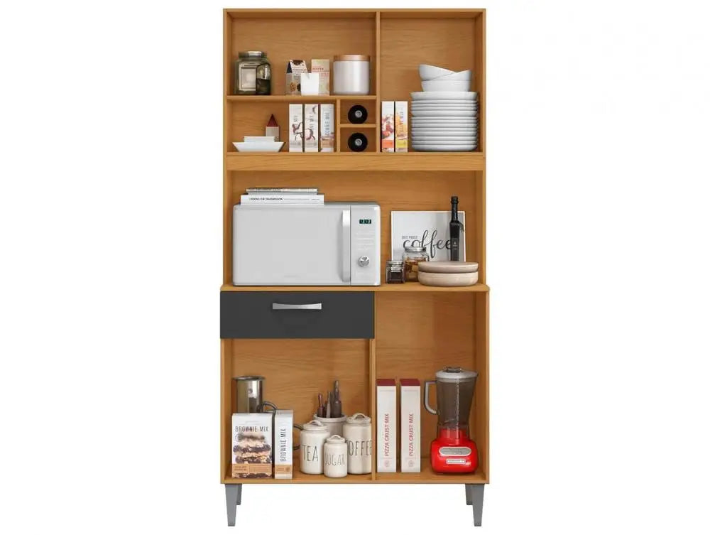 Malva 4 Doors 1 Drawer Compact Kitchen Aramobile
