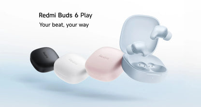 Xiaomi Redmi Buds 6 Play Earphone Touch Control Noise Reduction 36-Hour Battery Life Bluetooth Wireless Sport Headphone