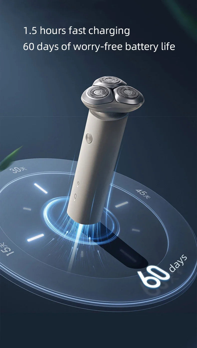 XIAOMI MIJIA Electric Shaver S101 Enhanced Shaving Machine Razors for Men Waterproof Dry Wet Shaving Beard Trimmer