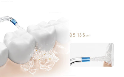Xiaomi Mijia Portable Oral Irrigator,4 Mode 200ML Rechargeable Flossers IPX7 Waterproof Portable Cordless Teeth Cleaning Machine
