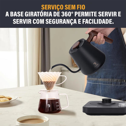 Smart Gooseneck Electric Kettle, Constant Temperature Pot, Hand-Made Coffee Pot 600ML,900W