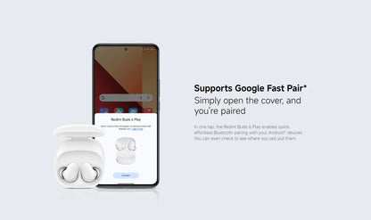 Xiaomi Redmi Buds 6 Play Earphone Touch Control Noise Reduction 36-Hour Battery Life Bluetooth Wireless Sport Headphone