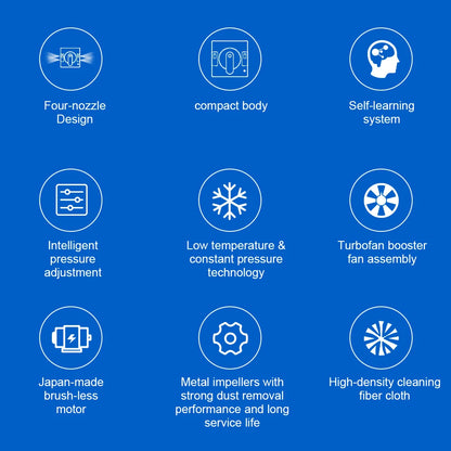 Window Cleaning Robot Liectroux YW509, 4-Way Water Spray,Home Glass Floor Wall Robot Window Cleaner,Laser Sensor,Smart Navigate