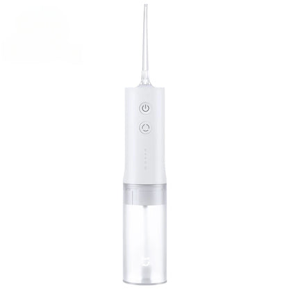 Xiaomi Mijia Portable Oral Irrigator,4 Mode 200ML Rechargeable Flossers IPX7 Waterproof Portable Cordless Teeth Cleaning Machine