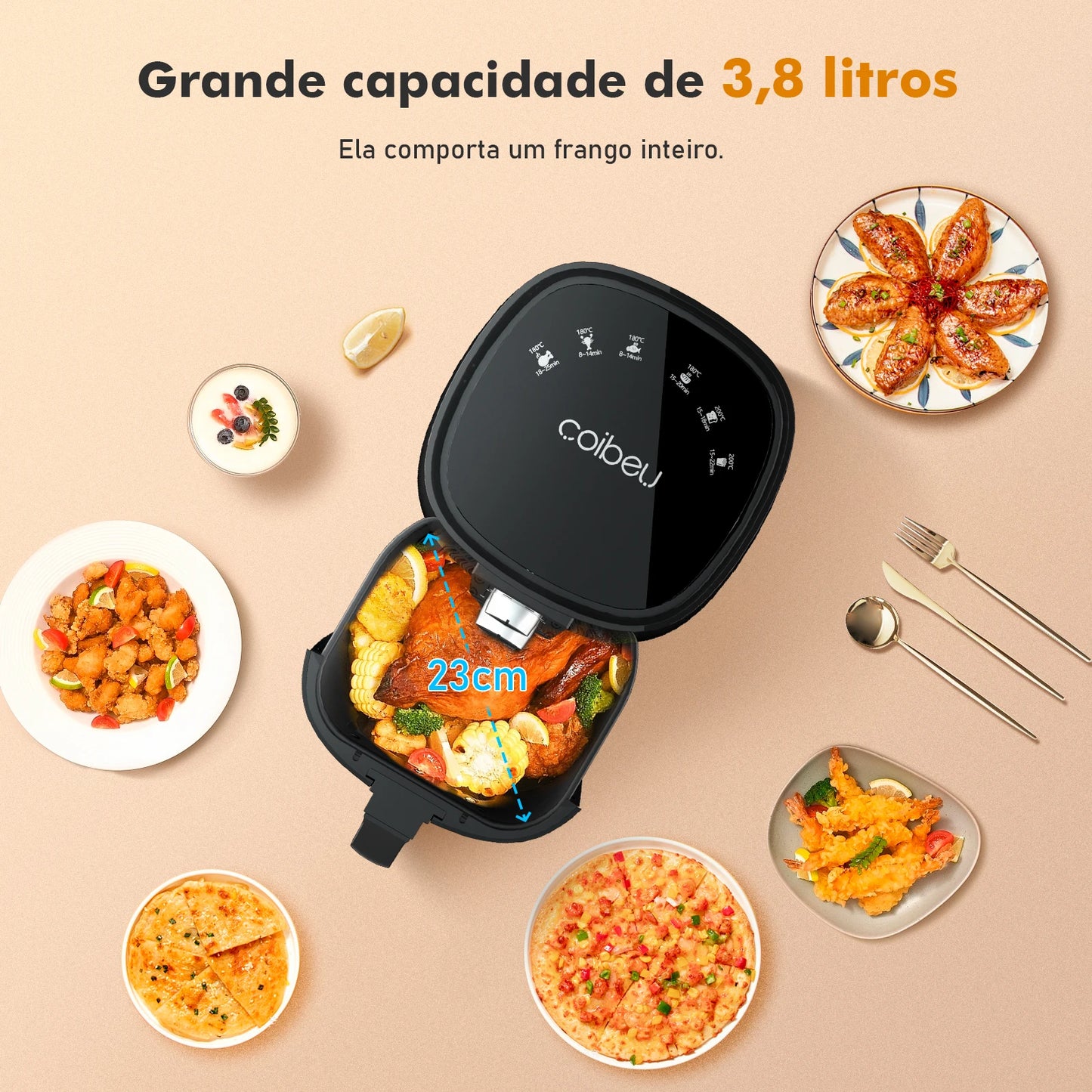 Air Fryer Electric Fryer Air Fryer Fryer Free Shipping Electric Forno127 Volts‎ 1500 Watts Brazil Gift 220V