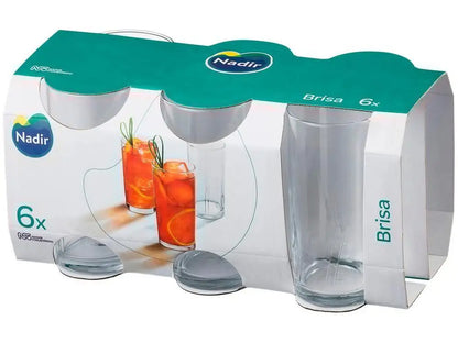 300ml 6 Pieces Nadir Glass Cups Set