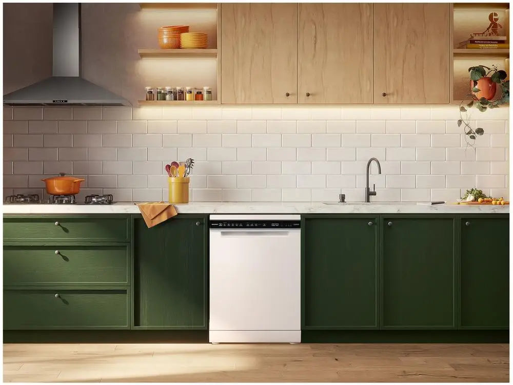 BrASTemp Dishwasher Embedded 15 Services BLF61AB White-220V