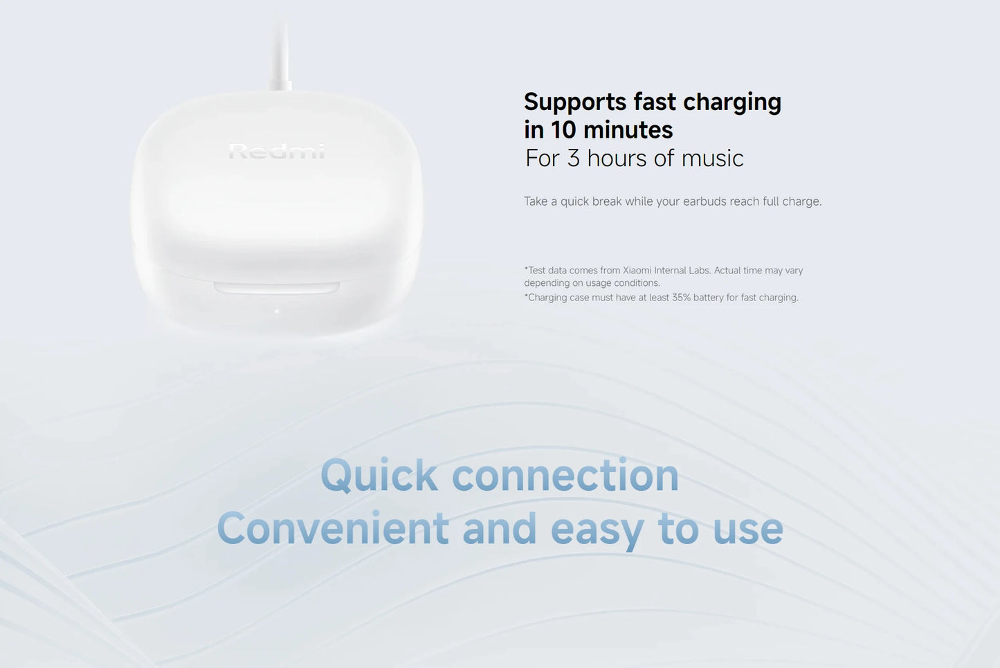 Xiaomi Redmi Buds 6 Play Earphone Touch Control Noise Reduction 36-Hour Battery Life Bluetooth Wireless Sport Headphone