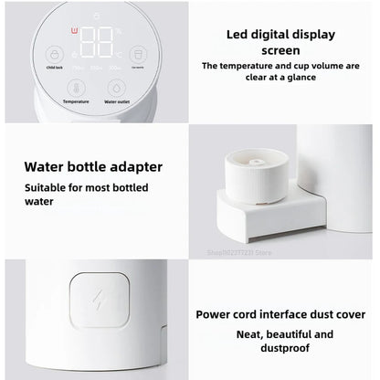 Xiaomi Mijia Portable Instant Hot Water Dispenser Office Home Desktop Electric Kettle Thermostat Portable Water Pump Fast heatin