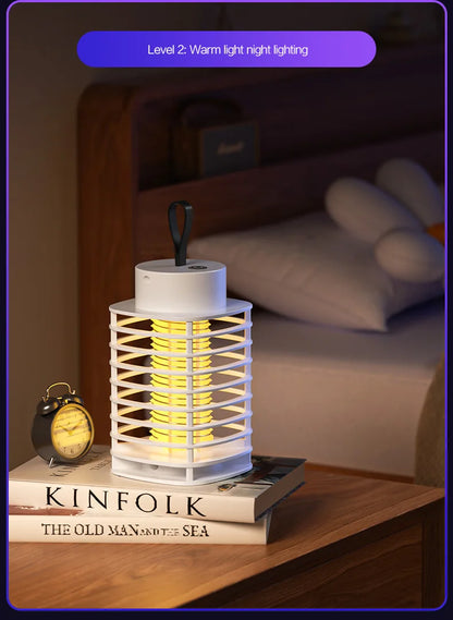 Xiaomi USB Rechargeable Mosquito Killer Lamp Portable Electric Fly Trap Insectkiller Lamp Outdoor Mute Anti Mosquito Lamp Insect