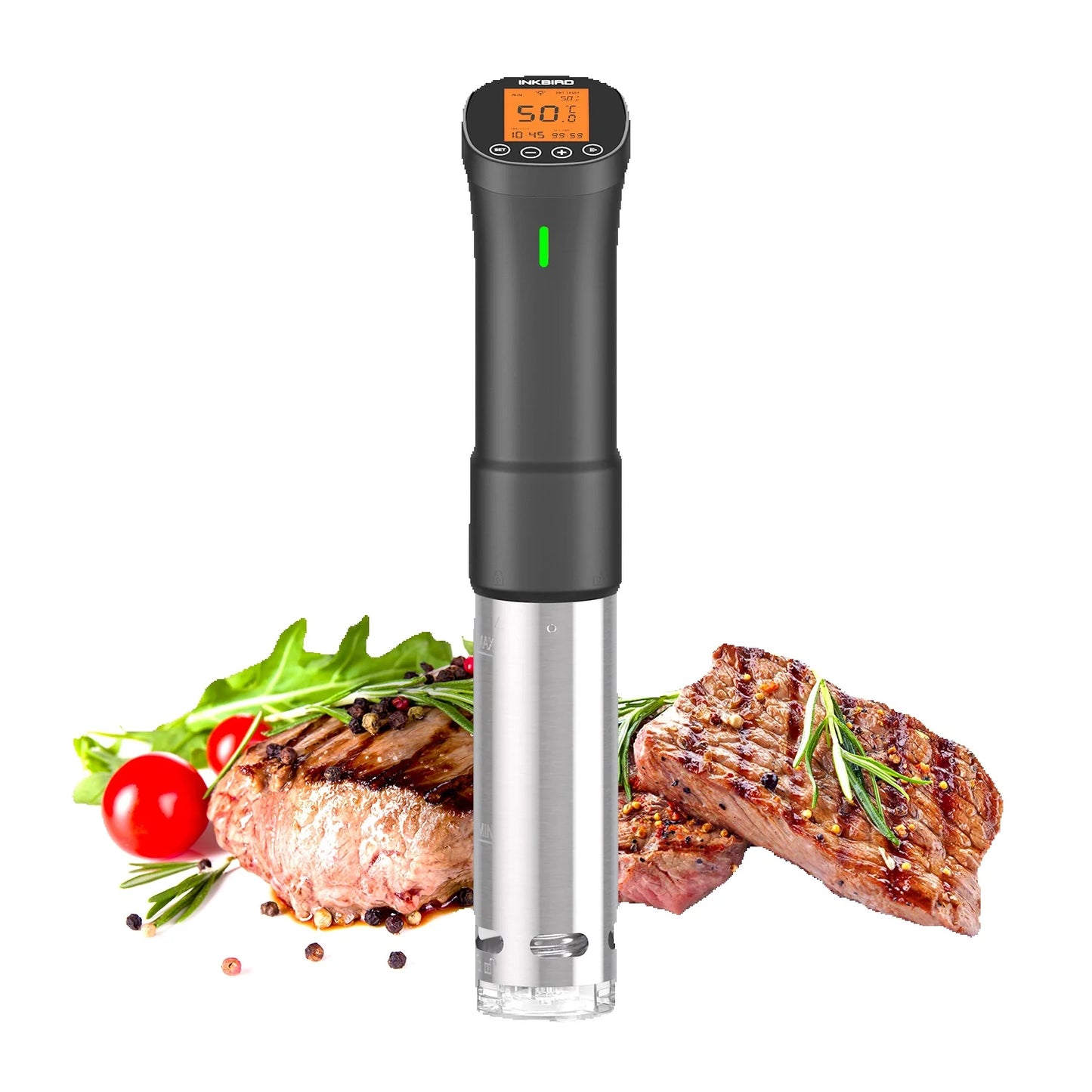 INKBIRD Culinary Sous Vide ISV-200W Wi-Fi Precision Cooker Powerful&Durable Immersion Circulator with Stainless Steel Components