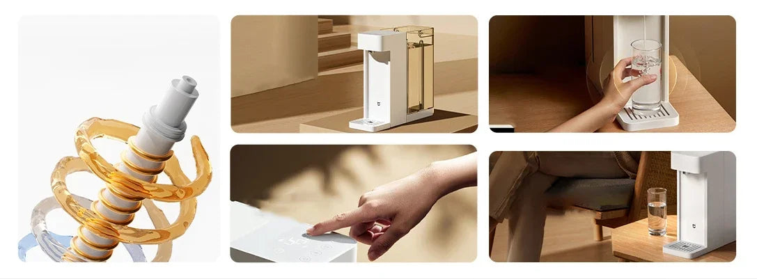XIAOMI Mijia Instant Hot Water Dispenser S1 3L Quick Heating Water Heated Dispenser Thermostat Desktop Water Pump Home Office