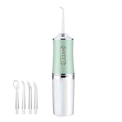 Xiaomi Electric Dental Water Flosser Oral Irrigator Dental Bed Sprinkler Jet Toothpick Portable Mouth Washing Machine 4 Nozzle