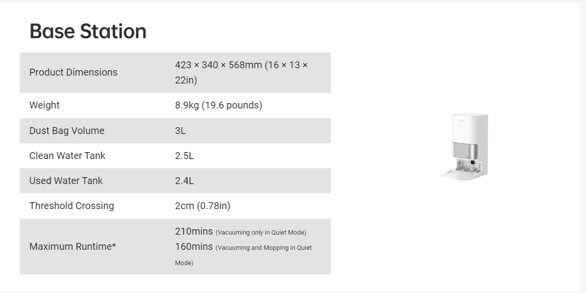 dreame L10s Ultra Robot Vacuum, Auto Mop Cleaning and Drying, Self-Refilling and Self-Emptying, 5300Pa, AI Navigation,Alexa