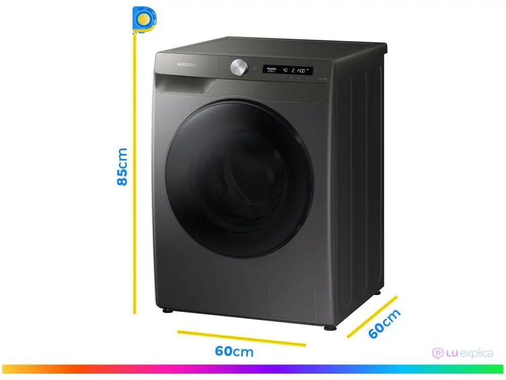 Samsung WD13T Smart Wash 13kg Digital Invert 3 in 1 Hot and Cold Water-220V