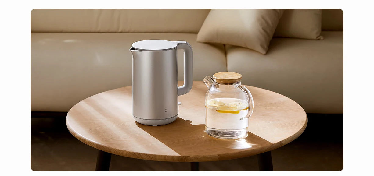 XIAOMI MIJIA Electric Kettle S1,1800W High Power,4 Safety Protection,Electric Pot Kettle 220V,1.7L High Capacity,Easy Cleaning