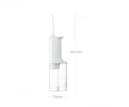 Xiaomi Mijia Portable Oral Irrigator,4 Mode 200ML Rechargeable Flossers IPX7 Waterproof Portable Cordless Teeth Cleaning Machine