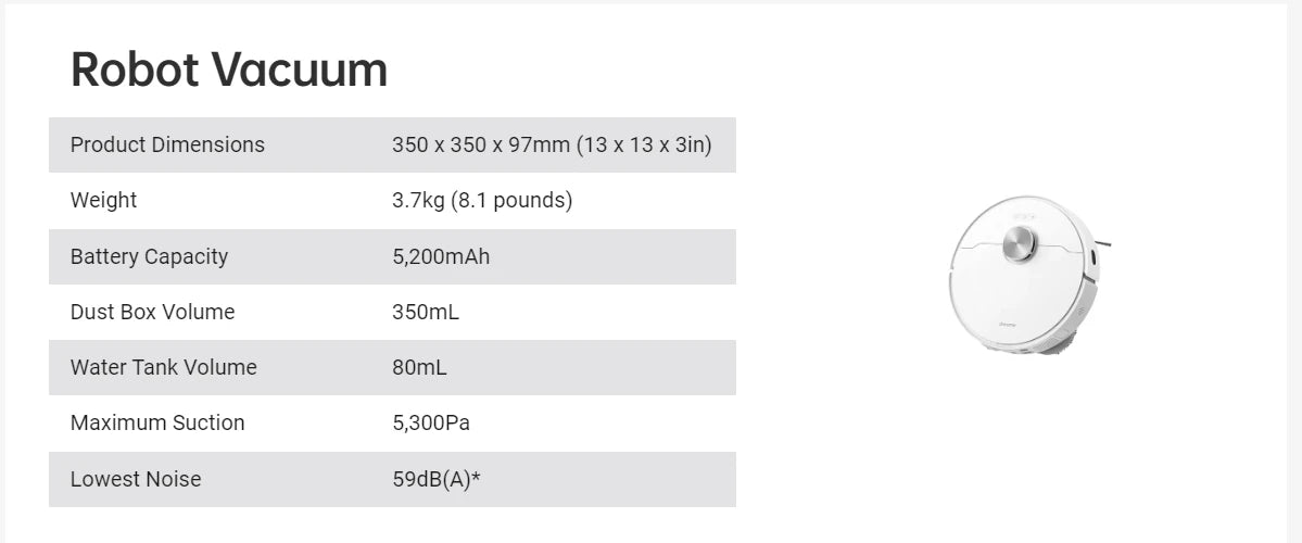 dreame L10s Ultra Robot Vacuum, Auto Mop Cleaning and Drying, Self-Refilling and Self-Emptying, 5300Pa, AI Navigation,Alexa