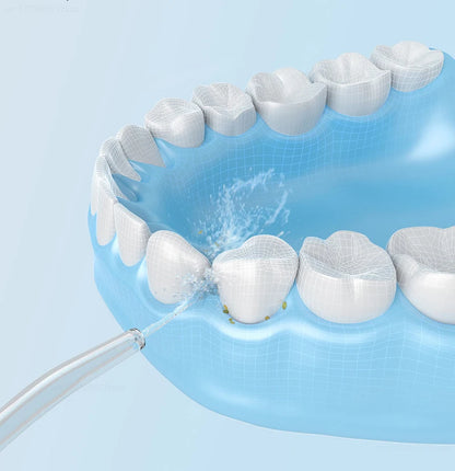 Xiaomi Mijia Portable Oral Irrigator,4 Mode 200ML Rechargeable Flossers IPX7 Waterproof Portable Cordless Teeth Cleaning Machine