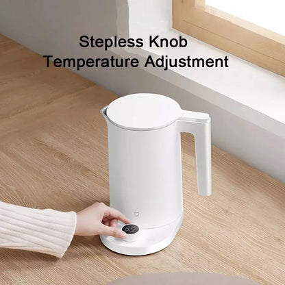 XIAOMI MIJIA Thermostatic Electric Kettles 2 Pro,1.7L,1800W,304 Stainless,Tea Kettle For Hot Water, Coffee & Tea,220V,CN Version