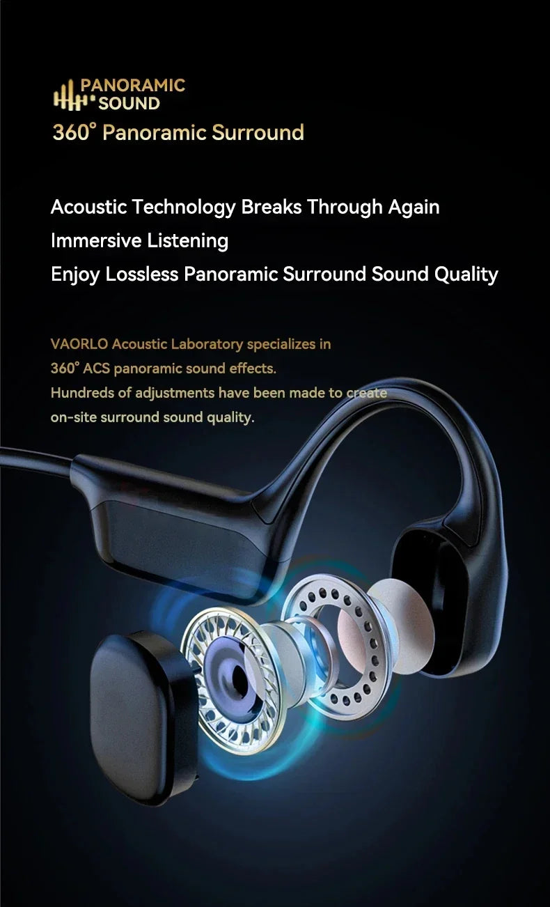 For Xiaomi 1543248 Mijia Bone Earphones Bluetooth 5.4 Sports Wireless Headphones Ear Hook Waterproof Headset for Running Driving