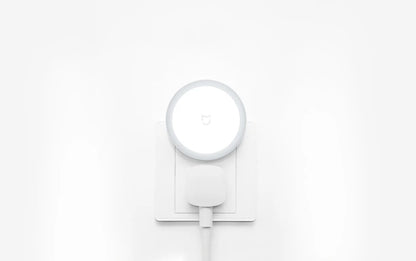 XIAOMI MIJIA Plug-in Night Light With Touch Switch,Chinese Version With Adapter,Light Sensor,Soft Warm Light,Energy-Saving Desig