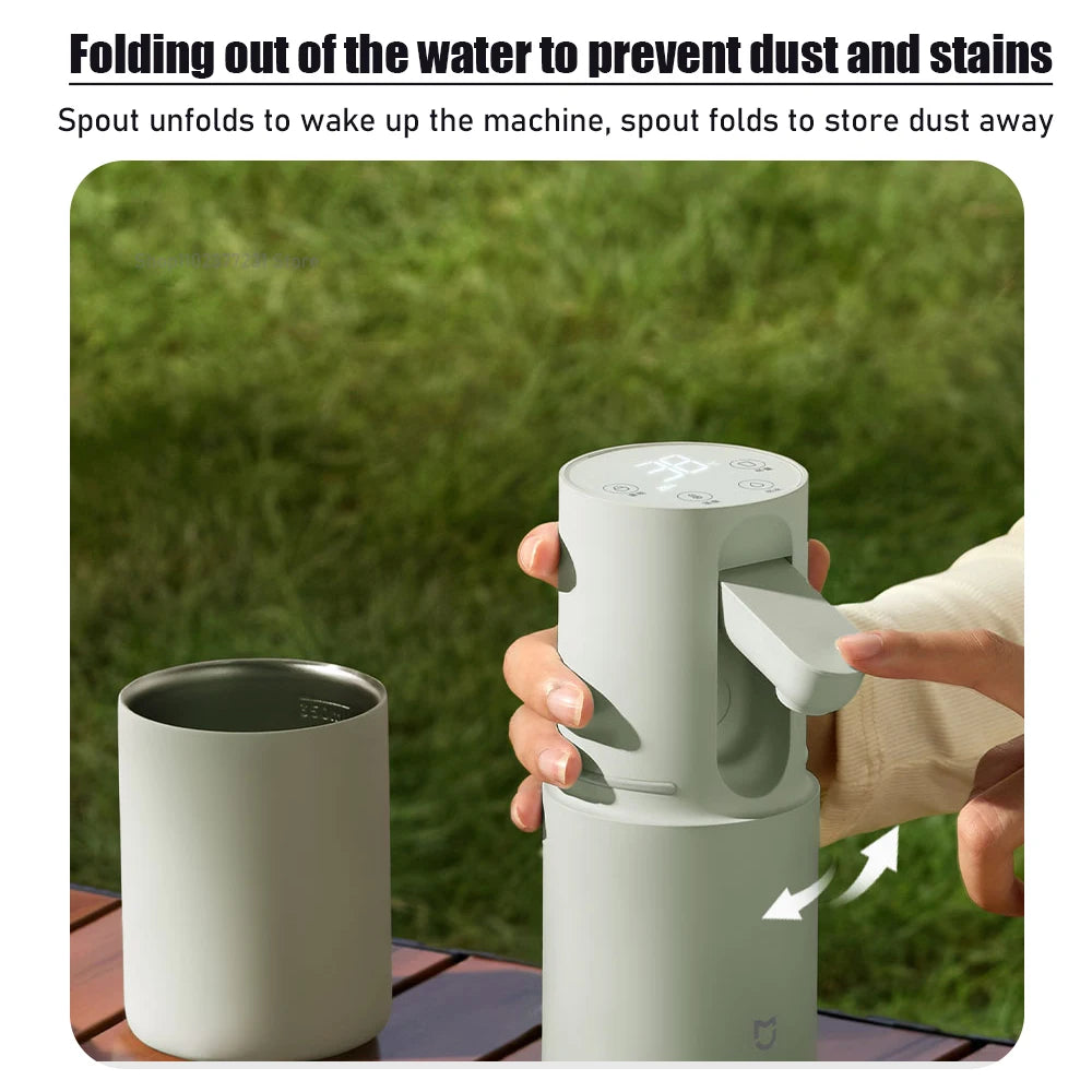 Xiaomi Mijia Portable Instant Hot Water Dispenser Office Home Desktop Electric Kettle Thermostat Portable Water Pump Fast heatin