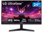 180Hz Ultrawide 1Ms LG 24GS60F-B.AWZM 24 "Full HD IPS HDMI DisplayPort FreeSync 24GS60F-B Gamer Monitor
