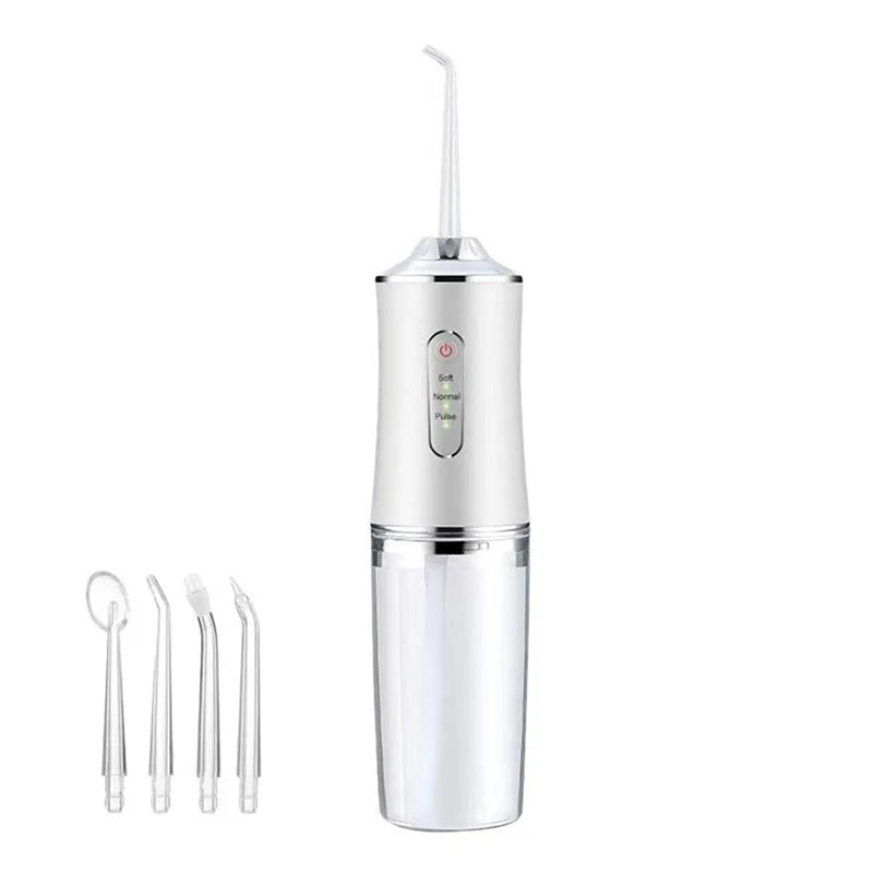 Xiaomi Electric Dental Water Flosser Oral Irrigator Dental Bed Sprinkler Jet Toothpick Portable Mouth Washing Machine 4 Nozzle