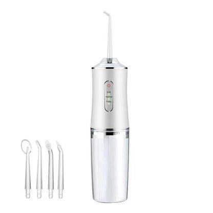 Xiaomi Electric Dental Water Flosser Oral Irrigator Dental Bed Sprinkler Jet Toothpick Portable Mouth Washing Machine 4 Nozzle