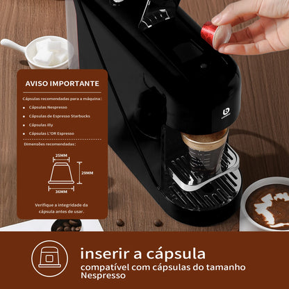 CM-CO1 20 Bar-Tank Espresso Coffee Machine 900ml, CM-CO1 20 Bar-Automatic Coffee Machine, Coibeu, From Brazil